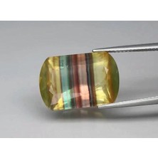16.80 ct 18X12  mm Cushion Natural Multi-Color Fluorite, Africa