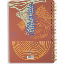Denden Redactar Kırmızı Spiralli Defter, 17X24 cm