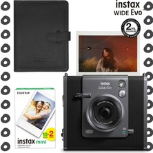 Instax Wide Evo Anında Baskı Hybrid Fotoğraf Makinesi 20'li Film ve Wide Albüm Hediye Seti