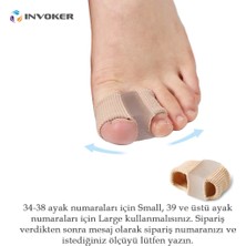 Ayarlı Halluks  Bunyon Ayak Baş Parmak Kemik Eğriliği Düzeltme Aparatı Gece Ateli 3 Lü Set