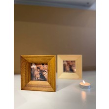 Noon Atölye Masif Ireko Veya Çam Ağacından Plexıglass Çerçeve 8 (Açık renk)