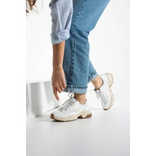 Getcho Dennise Kadın Beyaz Spor Ayakkabı