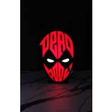 Deadpool 3D Gece Lambası