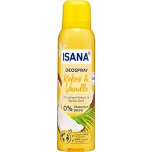 Isana Deodorant Hindistan Cevizi & Vanilya 150 ml