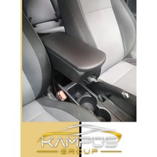 Carface Hyundai I20 2007-2014 Uyumlu Deri Kol Dayama Kolçak Siyah Özel Üretim Mdf