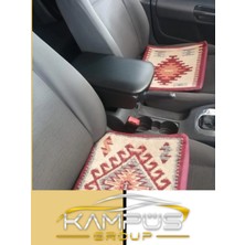 Carface  Vw Golf 5 Deri Kol Dayama Kolçak Siyah Özel Üretim Mdf