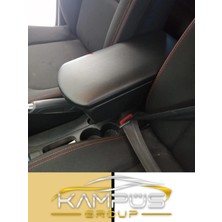 Carface Renault Clio 4 Deri Kol Dayama Kolçak Siyah Mdf