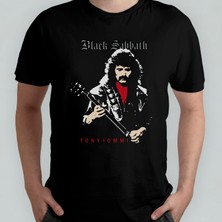 Pixxa Black Sabbath %100 Pamuklu Bisiklet Yaka T-Shirt Model 2