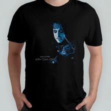 Pixxa Alice Cooper %100 Pamuklu Bisiklet Yaka T-Shirt Model 1
