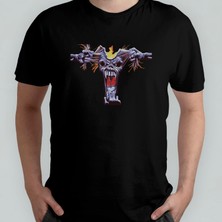 Pixxa Iron Maiden %100 Pamuklu Bisiklet Yaka T-Shirt Model 4