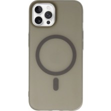 Covpor Apple iPhone 12 Pro Uyumlu Kılıf Ultra Ince Mat Magsafe Sert Pc Kapak