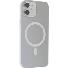 Covpor Apple iPhone 12 Uyumlu Kılıf Ultra Ince Mat Magsafe Sert Pc Kapak