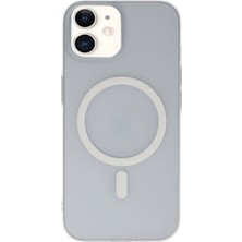 Covpor Apple iPhone 12 Uyumlu Kılıf Ultra Ince Mat Magsafe Sert Pc Kapak