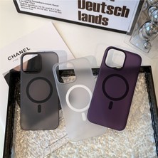 Covpor Apple iPhone 12 Uyumlu Kılıf Ultra Ince Mat Magsafe Sert Pc Kapak
