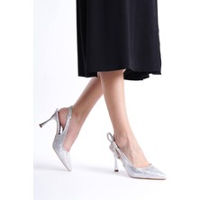 Miss Jena Yanı Fiyonklu Arkası Açık Kadın Abiye Ayakkabı