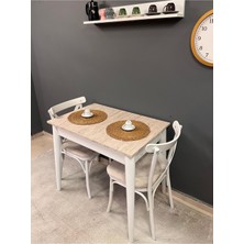 60/90 Ölçü Küçük  Mutfak Masası Kullanışlı Yemek Masası Ekonomik Çalışma Masası Ideal Balkon Masası