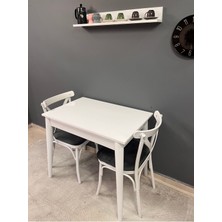 60/90 Ölçü Küçük  Mutfak Masası Kullanışlı Yemek Masası Ekonomik Çalışma Masası Ideal Balkon Masası