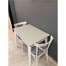 60/90 Ölçü Küçük  Mutfak Masası Kullanışlı Yemek Masası Ekonomik Çalışma Masası Ideal Balkon Masası