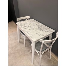 60/90 Ölçü Küçük  Mutfak Masası Kullanışlı Yemek Masası Ekonomik Çalışma Masası Ideal Balkon Masası