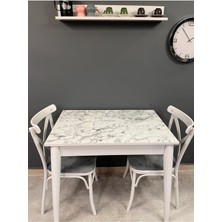 60/90 Ölçü Küçük  Mutfak Masası Kullanışlı Yemek Masası Ekonomik Çalışma Masası Ideal Balkon Masası
