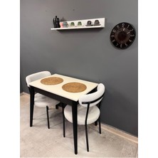 60/90 Ölçü Küçük  Mutfak Masası Kullanışlı Yemek Masası Ekonomik Çalışma Masası Ideal Balkon Masası