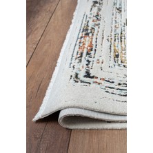Aatoliarugs Happy Mavi Halı Çok Renkli Halı Etnik Desenli Otantik Halı Antialerjik Halı Salon Halısı 160*230