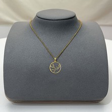 Tabitala Tabitela 8 Ayar Altın Kolye Ucu Yaprak GM1174 1 gr