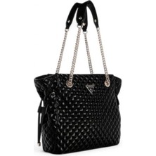 Guess Eco Rianee Siyah Kadın Omuz Çantası HWEQG9541220