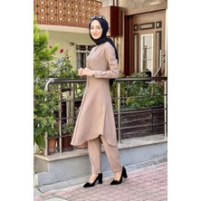 Orchid Style Düğmeli Ikili Takım