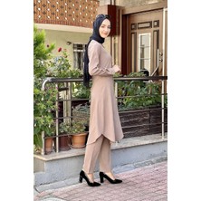 Orchid Style Düğmeli Ikili Takım