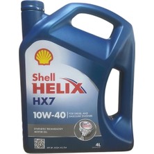 Shell Helix HX7 10W/40 4 Litre Sentetik Motor Yağı Diesel ve Benzinli Motorlar İçin