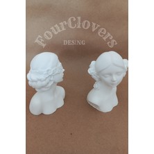 Four Clovers Çiçek Kadınlar 2'li Biblo Set