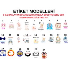 Sevgili Atölyem sevgiliatolyemm mutluluk getirmesi dileğiyle İsme Özel Bebek Çikolatası  (Anahtarlık ve Mum Hediyeli)