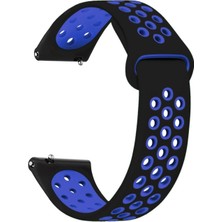 Dmay Huawei Watch 4 / Watch 4 Pro Uyumlu Delikli Spor Kordon Kayış 22MM