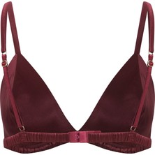 Ipek Üçgen Sütyen Bordo