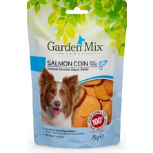 Garden Mix Somonlu Yuvarlak Köpek Ödülü 75 gr