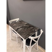 60/90 Ölçü Küçük  Mutfak Masası Kullanışlı Yemek Masası Ekonomik Çalışma Masası Ideal Balkon Masası