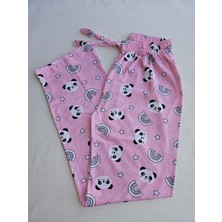 Pembe Baskılı Pijama Altı