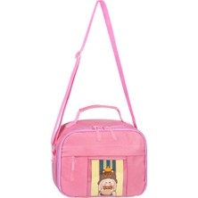 Niss Store Waddell Lisanslı Kawaii Tarzı Aksesuarlı Kız Çocuk ve Erkek Çocuk Termal Beslenme Çantası