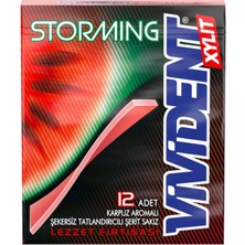 Vivident Storming Karpuz Aromalı Sakız 33 gr x 18