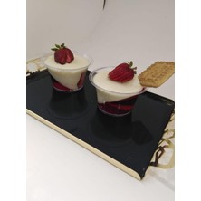Sunumluk & Magnoliya & Tatlı & Ikramlık 180CC Tatlı Kasesi 6 Adet Kase 6 Adet Kapak
