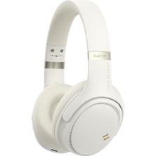 Havit H630BT Pro Anc Kulak Üstü Katlanabilir Bluetooth Kulaklık - 50 Saat Batarya Çift Cihaz Desteği - Bej