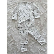 Yıldızlı Yandan Çıtlı Biyeli  Patiksiz Ikili Takım