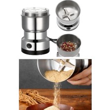 Ozcmax 4 Bıçaklı Elektrikli Öğütücü Blender Kahve Fındık Baharat Tahıl Biber Değirmeni