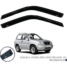 Suzuki Vitara Tek Kapı Cam Rüzgarlığı 2'li 1999-2005 Niken (Kromsuz Model)