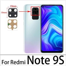 Tkgz Xiaomi Redmi Note 9s Arka Kamera Camı Lens Yapışkanlı