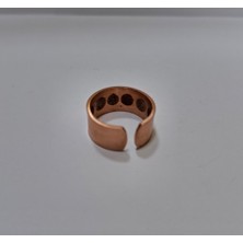 Içi Dua Yazılı Şık Bakır Yüzük 10MM LZRY0023-2