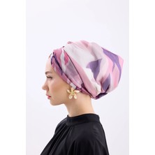 Rosa Italyan Ipek Dolgulu Bone