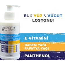 Nemlendirici Losyon-Panthenol, E Vitamini, Badem ve Papatya Yağı 250 ml