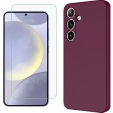 Teleplus Samsung Galaxy S25 Kılıf Mara Liquid Lansman + Ekran Koruyucu